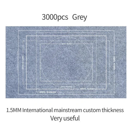 1500-3000pcs Felt Puzzle Mat Set 10color Available Puzzle Playing Blanket with Portable Travel Storage bag Puzzle Accessories