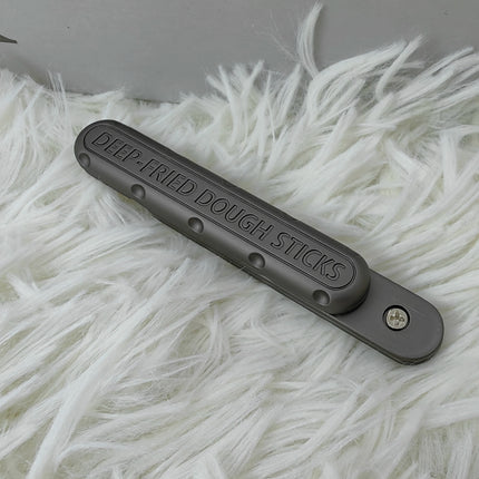 EDC Fidget Slider Fidget Toy Adult Stress Relief Metal Push Pull Rotation ADHD Recreational Fidget Toy Tactile Coin Fritter