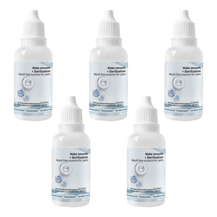 3-5pcs Cat Steam Brush Wash Free Essence Hair Serum Animal Grooming Essence Cat Dog Depilation for Cat Steamy Brush Pet Cleaning