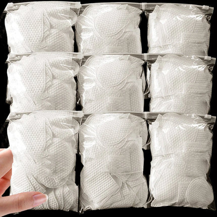 120PCS Makeup Removal Cotton Pads Hand-insert Disposable Makeup Accessories Remover Practical Face Soft U-shaped Remover Paper