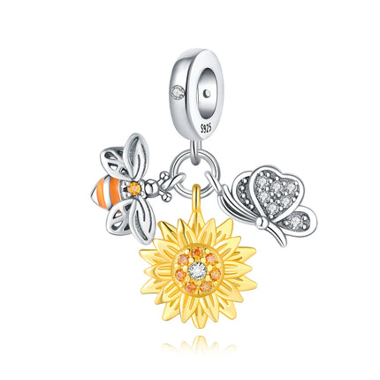 S925 Sterling Silver Charm Bead Angel Prayer Travel Memorial Pendant Fine Birthday Gift Fit Bangle Bracelet Necklace DIY Jewelry