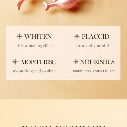 30pcs SADOER Rose Sanil Face Serum Anti Wrinkle Moisturizing Brightening Firming Facial Essence Beauty Face Skin Care Products