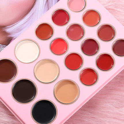 Makeup Book Palette 6 Colors Concealer 24 Colors Eyeshadow Palette Shimmer Matte Highly Pigmented Blendable Lasting Eyeshadow