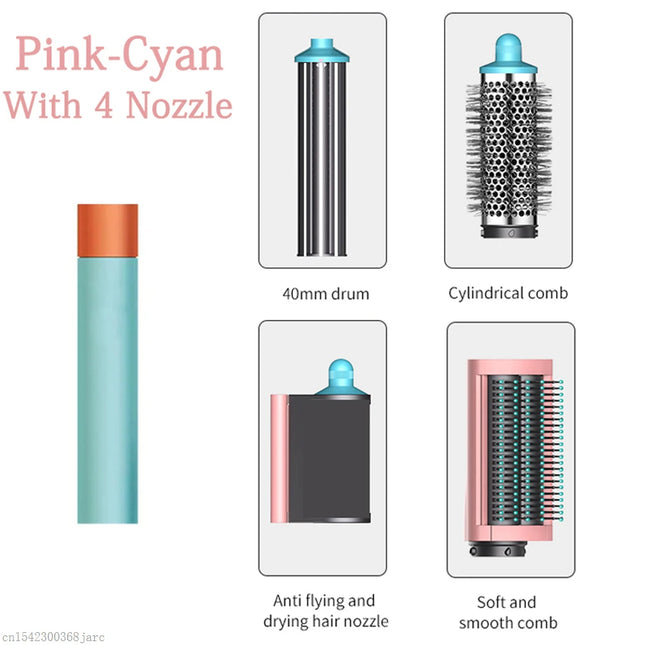 SenCiciMen X9 Multi Hair Styler Curling Iron Hair Hot Air Brush Curling Barrel Hair Dryer Salon Professional Curly Hair Styler