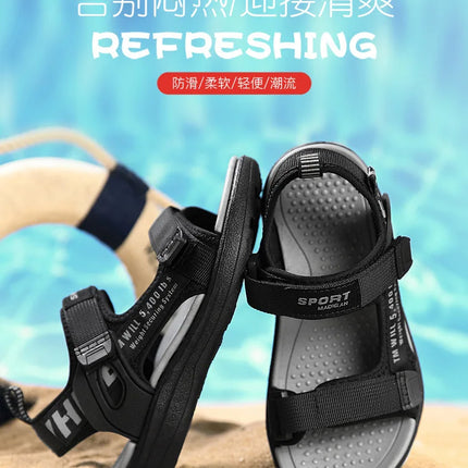 2026 Summer Kids Sandals Breathable Boys Sandals Soft Comfortable Children's Shoes Outdoor Beach Girls Lightweight Slippers