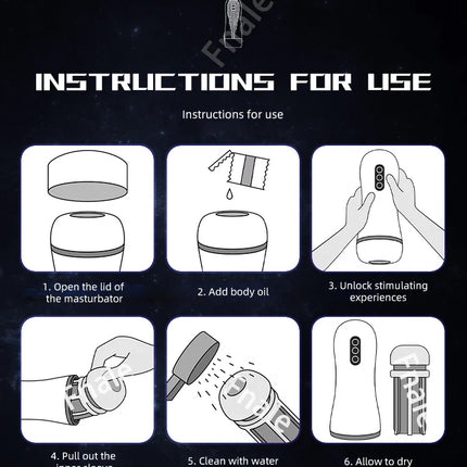Male Masturbator Automatic Sucking Vibration Blowjob Machine Heating Pussy Penis Pump Masturbation Cup Sex Toys for Men Supplies