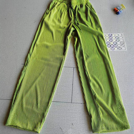 New Men's Casual Pants - Anti-Wrinkle, Non-Stretch, Breathable, Elastic, Stain-Resistant Straight-Leg Pants, Hip-Hop Streetwear