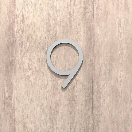 On The Door Extra Apartment Floating Exterior House Hotel Building 3D Digits Number Art Nordic Home Decor Wall Sticker Acrylic