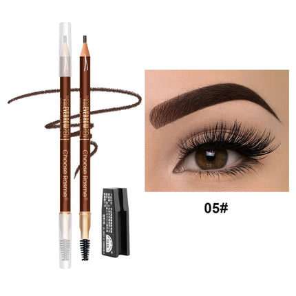 Professional Micro Brow Pencil Shaper Brow Pencil Sharpener Long-Lasting Effect Beakshaped Sculpting Tool Eyebrow Pencil