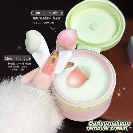 Mild non-irritating Makeup Remover LUCKGO Guava Plant Extract Deep Clean, Moisturizing, Strong Eye Makeup Removal power