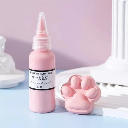 50g/Jar Paste Pigment Epoxy Resin UV Glue Colorant Dye Makaron Pigment DIY Epoxy Resin Mold Jewelry Making Art Paste Dye Gadget