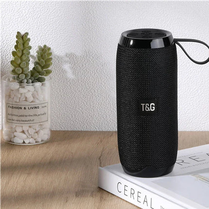 TG106A Audio Bluetooth Heavy Bass Speaker Outdoor Portable Fabric Speaker Mini TF Card Subwoofer AUX USB Stereo Bass Loud Speake
