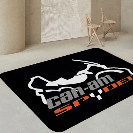 Can-Am Spyder Logo Floor Mat INS Style Soft Bedroom Floor House Laundry Room Mat Anti-skid Household Carpets