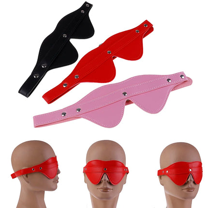 Closed Eyes Adult Blindfold BDSM Sex SM Eye Mask Female Lesbian Gay Man Flirt Sadomasochism Tool Costumes Erotic Slave Sex Toys