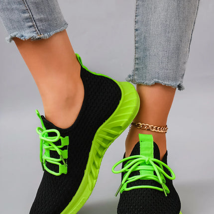 Women's Summer Breathable Mesh Flat Shoes, Women's Shoes, Casual Sneakers Shoes, Clearance Free Shipping