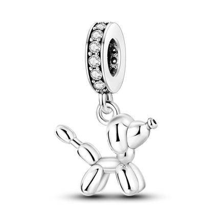 Animal Series 925 Sterling Silver Horse Squirrel Elephant Llama Snake Fox Charm fit Bangle Bracelet Original Silver Jewelry