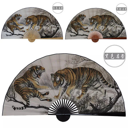 50x88cm Large  Painting Paper Fan Wall Hanging Decorative Folding Fan Office Hall Home Living Room Decorative Fan Ventilador