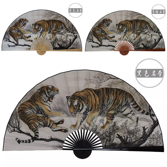 50x88cm Large Painting Paper Fan Wall Hanging Decorative Folding Fan Office Hall Home Living Room Decorative Fan Ventilador