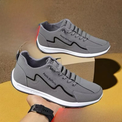 Autumn New Style 2025 Breathable Casual Thick Bottom Lazy Man Sports Board Shoes Again Shoe Slip-On Men's Shoes Comfortable Sne...