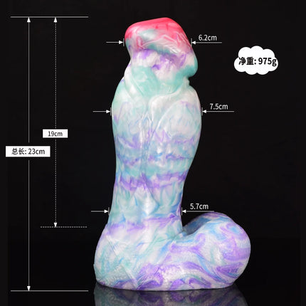 NSFU Fantasy Dog/Horse/Monster Dildo with Suction Cup Huge Silicone Butt Plug Anal Plug Sex Toy For Women Men Big Dildo