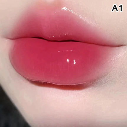 [T81]1Pc HERORANGE Mirror Gloss Lip Gloss Mirror Water Gloss Long-Lasting Not Easy To Fade, Film Formation Transparent Lip Paste