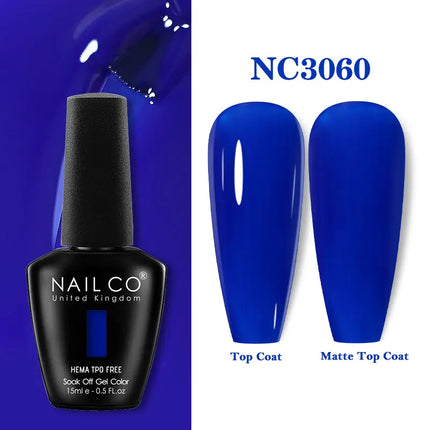 NAILCO 15ml Red Color Series Gel Varnish Coffee Gel Nail Polish Maximalism Reddish Gellak Design Brown Lacquer Nail Art Manicure