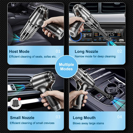 Car Vacuum Cleaner 95000PA Strong Suction Vacuum Cleaner for Car Home Portable Handheld Auto Vacuum Cleaner Powerful Blower