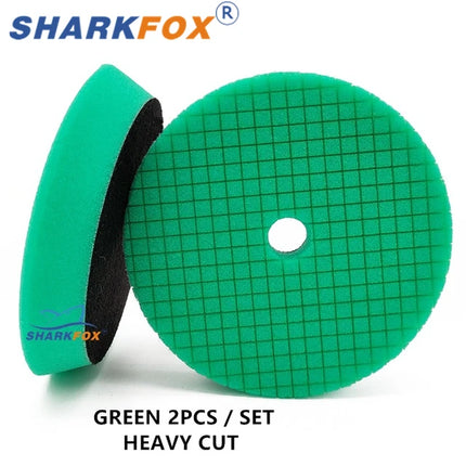 Sharkfox 5 (125mm)/6 Inches (150mm) Polishing Pad Detailing Buffing Polishing Wheel Polishing Glossy Pad Polisher Disc Gloss