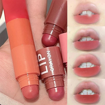 4-Color Matte Velvet Mist Lipstick, 1Pc Waterproof Non-Stick Cup Long-Lasting Wear Lipstick For Women