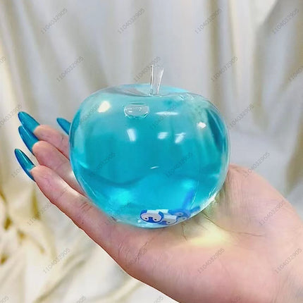 Big Apple Stress Ball Apple Fidget Toys Non-Bounce Squeeze Ball ASMR Sensory Toys for Kids & Adults Anti-Stress Festival Gifts