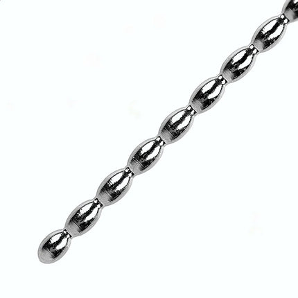 Male Stainless Steel Urethral Plug Urethral Dil Sounding Penis Plug Urethra Beaded Insert Rods Penis Plug Medical Themed Toys