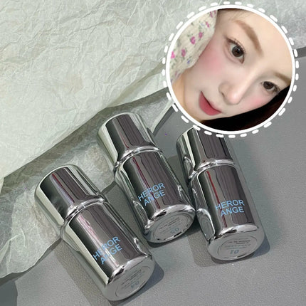 Low Saturation Matte Liquid Blush Water Light Cheek Cream Smooth Blush Big Sponge Brush Head Easy To Apply Natural Rouge Makeup