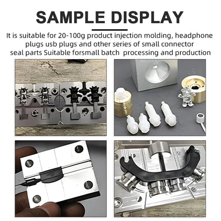 Laboratory-Use Injection Molding Machine 20-40g Pneumatic Injection Molding Processing Centre For USB data cable power cord toy