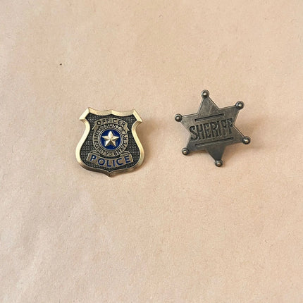 Zootopia Pin Judy Rabbit Police Metal Badge Cosplay Cute Brooch Children Anime Cartoon Badge Accessory Jewelry Birthday Gifts