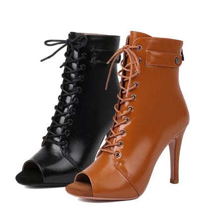 Women's Dance Shoes Ladies Latin Ballroom Dance Boots   Dance Shoes Boots Girls Sexy Stiletto Heels Fashion Salsa Party  Shoes