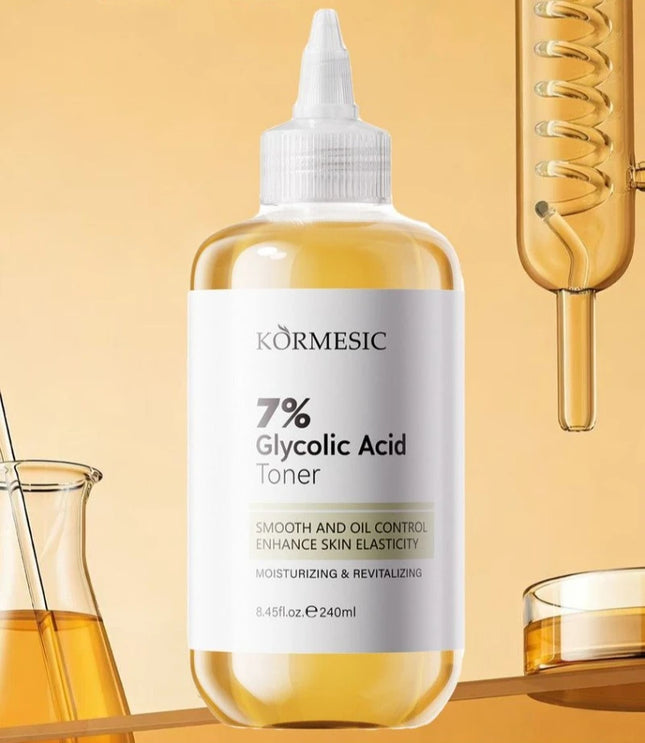 Glycolic Acid Toner 7% Resurfacing Pore Treatment, Brightening Essence for Dark Spots & Rough Texture