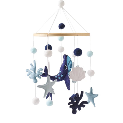 Baby Cloud Rattles Crib Mobiles Toys 0-12 Months Bell Musical Box Newborn Bed Bell Toddler Rattles Carousel For Musical Toy Gift