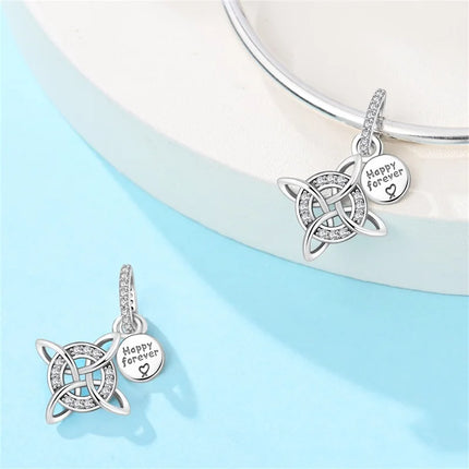 Original 925 Sterling Silver Charms Beads Cute Mushroom Unicorn Love Wings Pearl Charm for Bracelet Pendant Woman Girl Jewelry