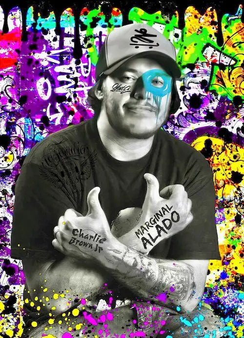 Graffiti Pop Art Famous Portrait Canvas Painting Posters Street Wall Art Picture for Living Room Home Decoration