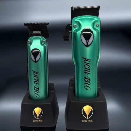 JUCAI JP02 Ttrimmer for Men DLC T-Blade Brushless Motor 7200RPM with Base Charger Hair Trimmer Professional Hair Cutting Machine