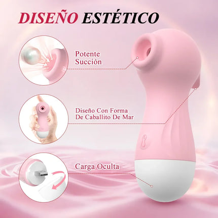 Powerful Sucking Vibrator for Women Nipple Clit Stimulator Vaginal Oral Vacuum Massager Female Masturbator Sex Toys for Adult