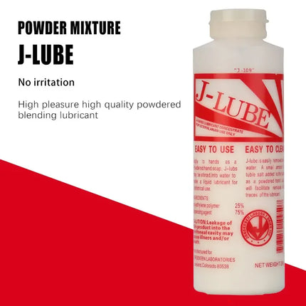 Concentrated Lubricating Powder J-Lube 18+ Gel Oil Lube Gay Anal Vaginal Massage Cream Fisting Safe Intimate Gel Grease 40-300g