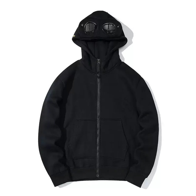 2025 Hot Selling Foreign Trade Men's Glasses Casual Round Neck Handsome Simple Leisure Outdoor Sports Hooded Glasses Hoodie