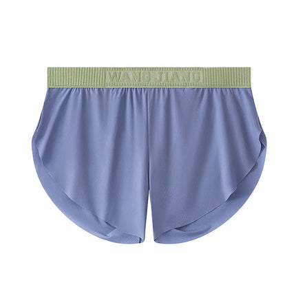 Men's Boxer Shorts Plus Size Ice Silk Underwear Comfortable Loose Breathable Men's Underwear Shorts Youth