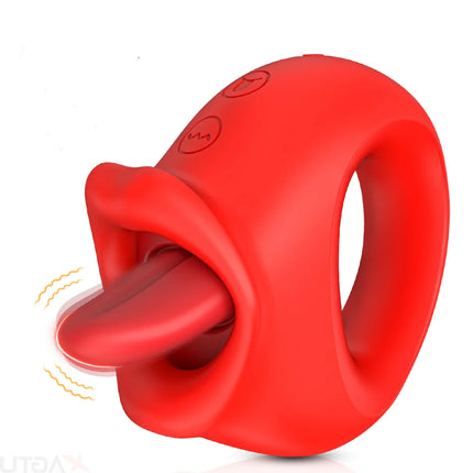 Clitoral Vibrator Licking Tongue Sex Toy for Women Nipple Vagina Stimulator Orgasm Blowjob Female Masturbation Tools Adult Goods