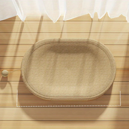Universal Cat Scratching Board Bed - Durable Sisal Multi-Functional Toy Ball Set, All-Season Indoor/Outdoor Cat Furniture Durabl