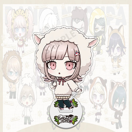 Danganronpa Peripheral Tobu Zoo Acrylic Stand Keychain Desktop Decoration Model Fan Gift Christmas Birthday