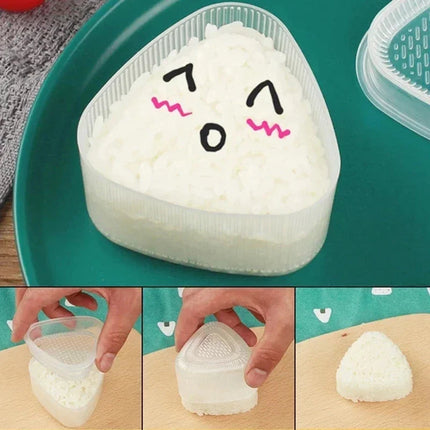 4/1PCS Triangle Rice Ball Molds Press Sushi Maker Triangle Mould Japanese Onigiri Rice Ball Bento Gadget Kitchen Accessories