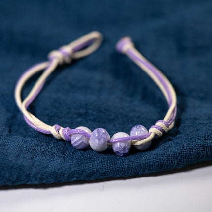 Love stone women's ceramic bracelet Female hand-woven couple small wholesale jewelry #5347