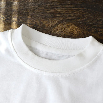 Children's Cotton Short Sleeve White Red Black T-shirt Girls' Summer Baby Clothes Kids Boys' Tops